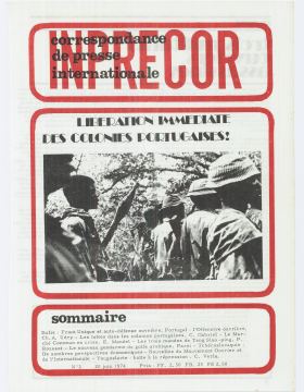 Couverture, Inprecor (première série) n° 2