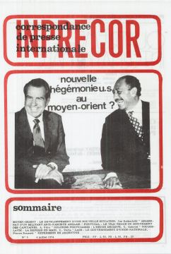 Couverture, Inprecor (première série) n° 3