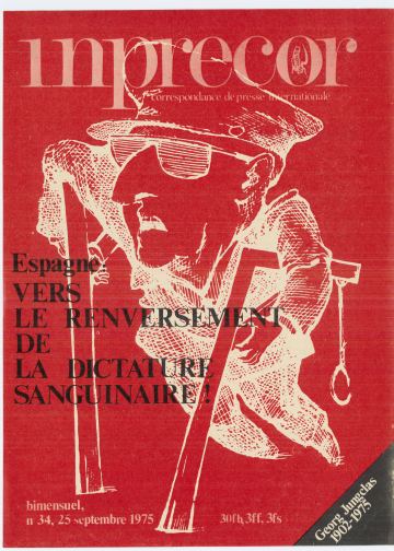 Couverture, Inprecor (première série) n° 34