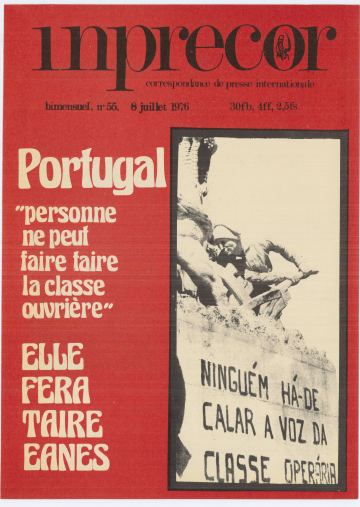 Couverture, Inprecor (première série) n° 55