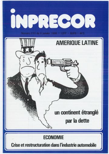 Couverture, Inprecor n° 210