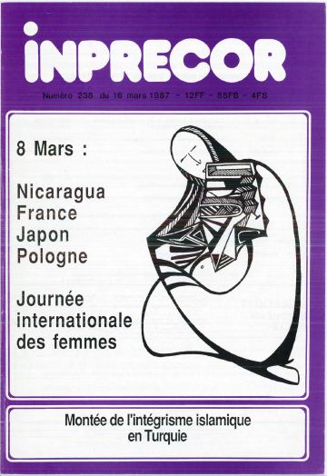 Couverture, Inprecor n° 238