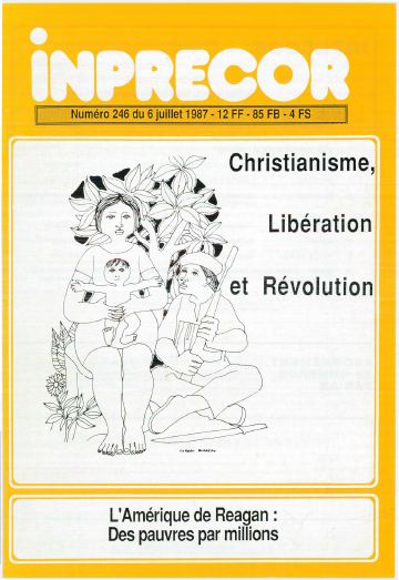 Couverture, Inprecor n° 246