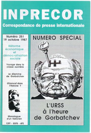 Couverture, Inprecor n° 251