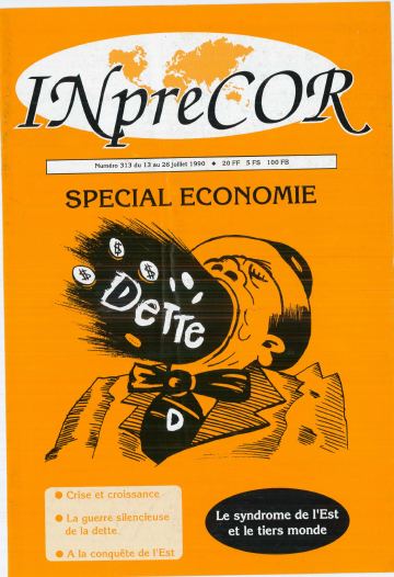Couverture, Inprecor n° 313