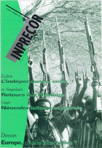 Couverture, Inprecor n° 370