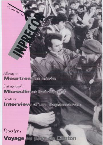 Couverture, Inprecor n° 371