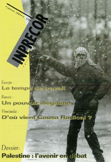 Couverture, Inprecor n° 376