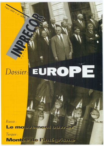 Couverture, Inprecor n° 380