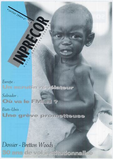 Couverture, Inprecor n° 382