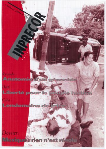 Couverture, Inprecor n° 384
