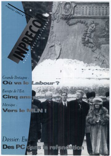 Couverture, Inprecor n° 388