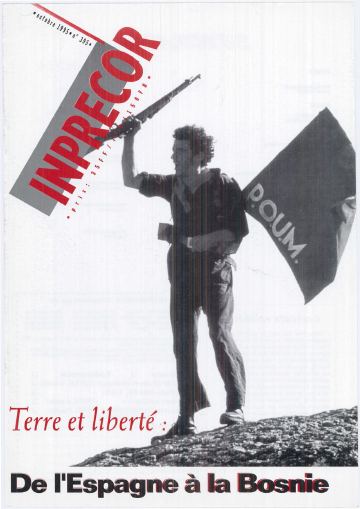 Couverture, Inprecor n° 395