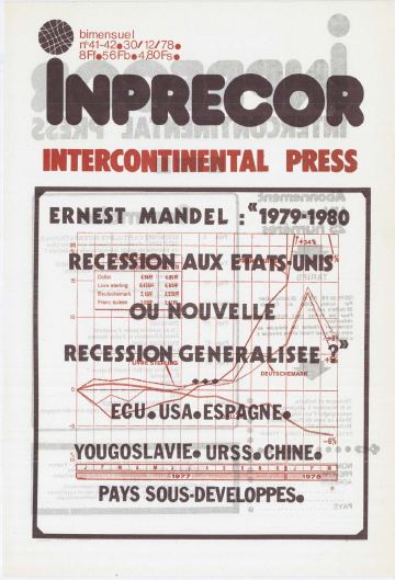 Couverture, Inprecor n° 41-42