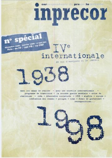 Couverture, Inprecor n° 430-431