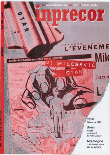 Couverture, Inprecor n° 434