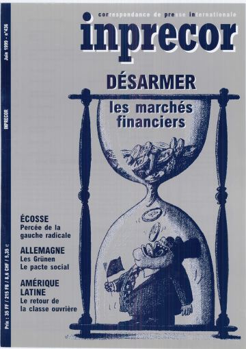 Couverture, Inprecor n° 436