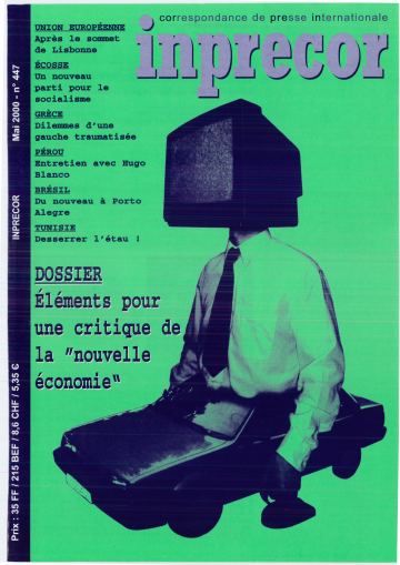 Couverture, Inprecor n° 447