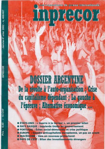 Couverture, Inprecor n° 466-467