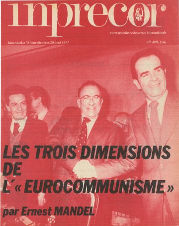 Couverture, Inprecor n° 5