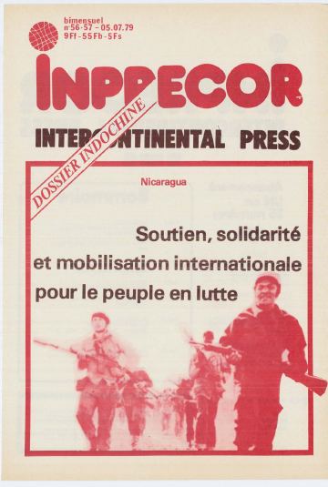 Couverture, Inprecor n° 56-57