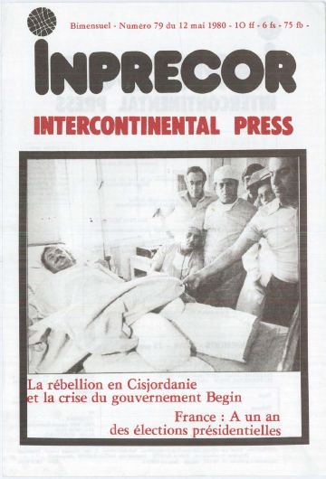 Couverture, Inprecor n° 79